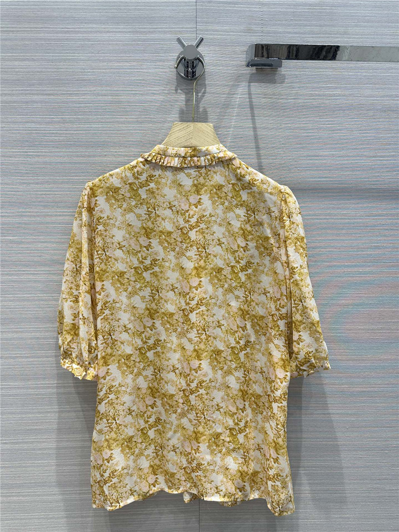 Ce1i*e vintage french elegant silk shirt replicas clothes
