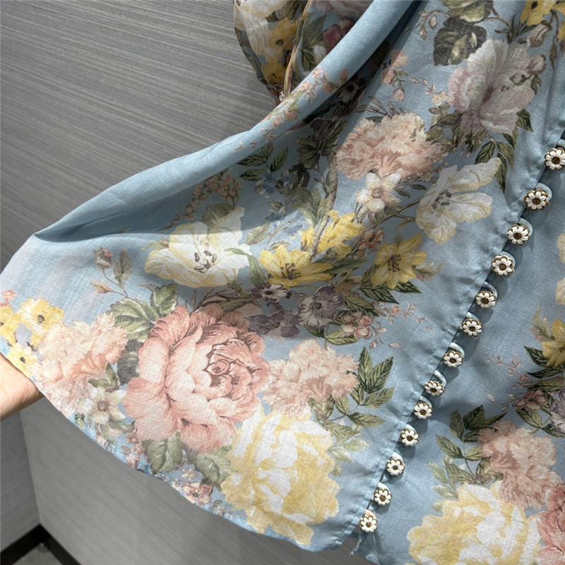 zimm high-end silk and linen shirt replica d&g clothing