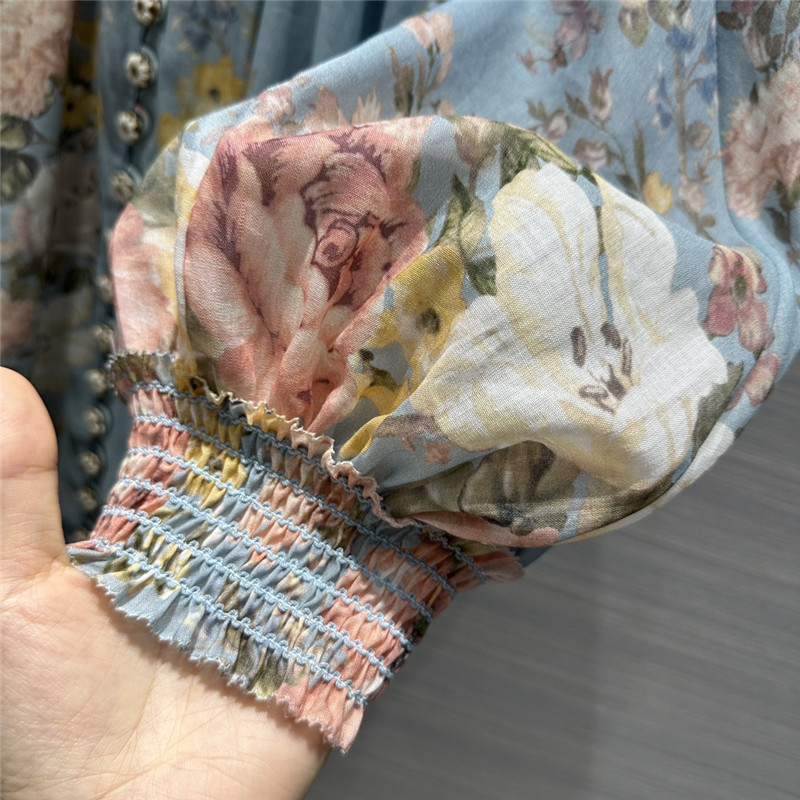 zimm high-end silk and linen shirt replica d&g clothing