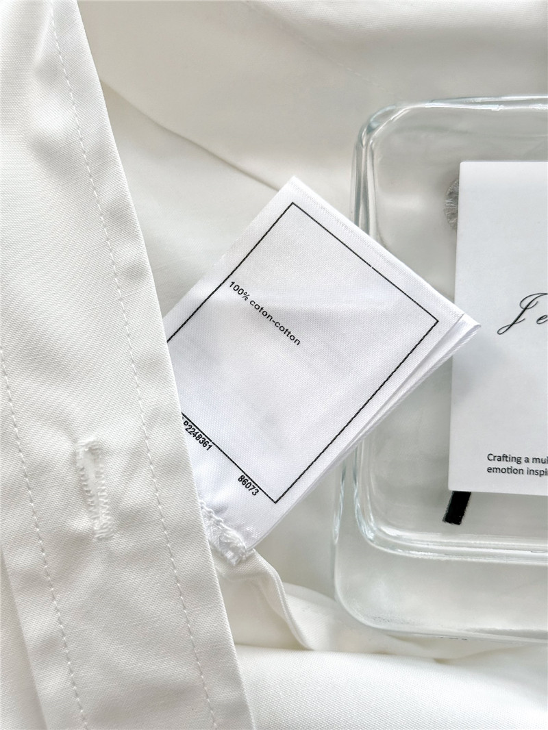 Ch**el metal button lapel shirt replica clothing