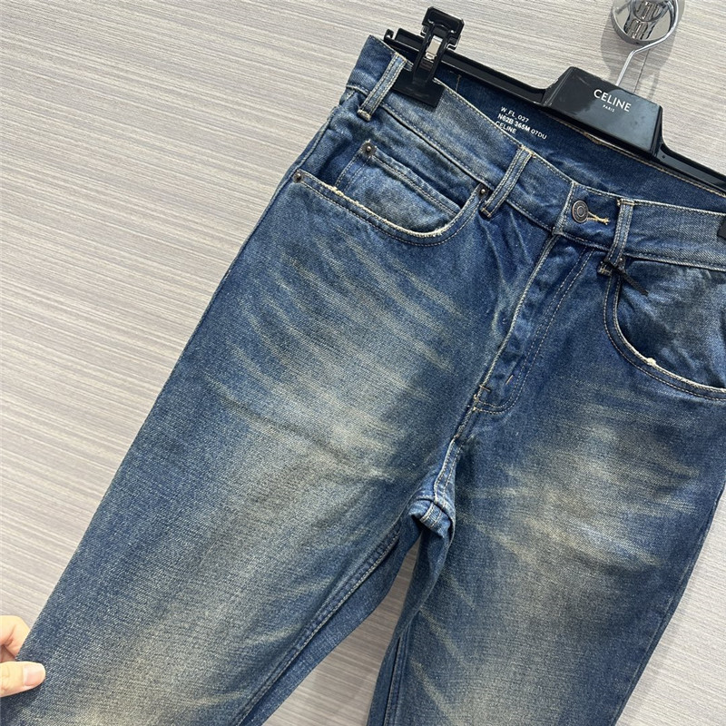 Ce1i*e low waist flared long jeans replicas clothes