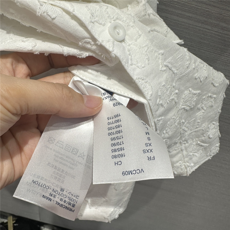 louis vuitton LV one shoulder tie shirt dress replica clothing