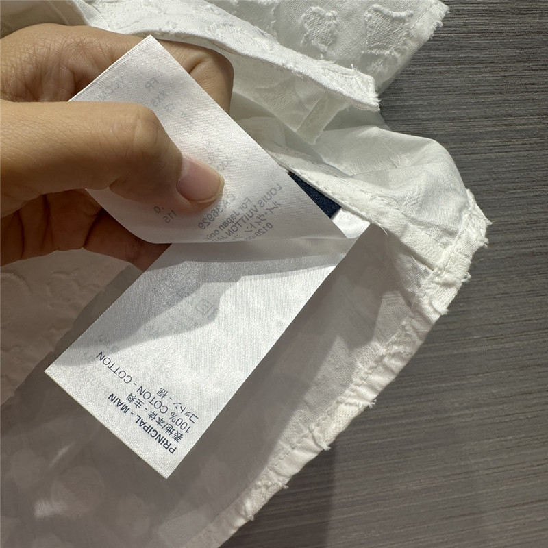 louis vuitton LV jacquard shirt replica clothing sites