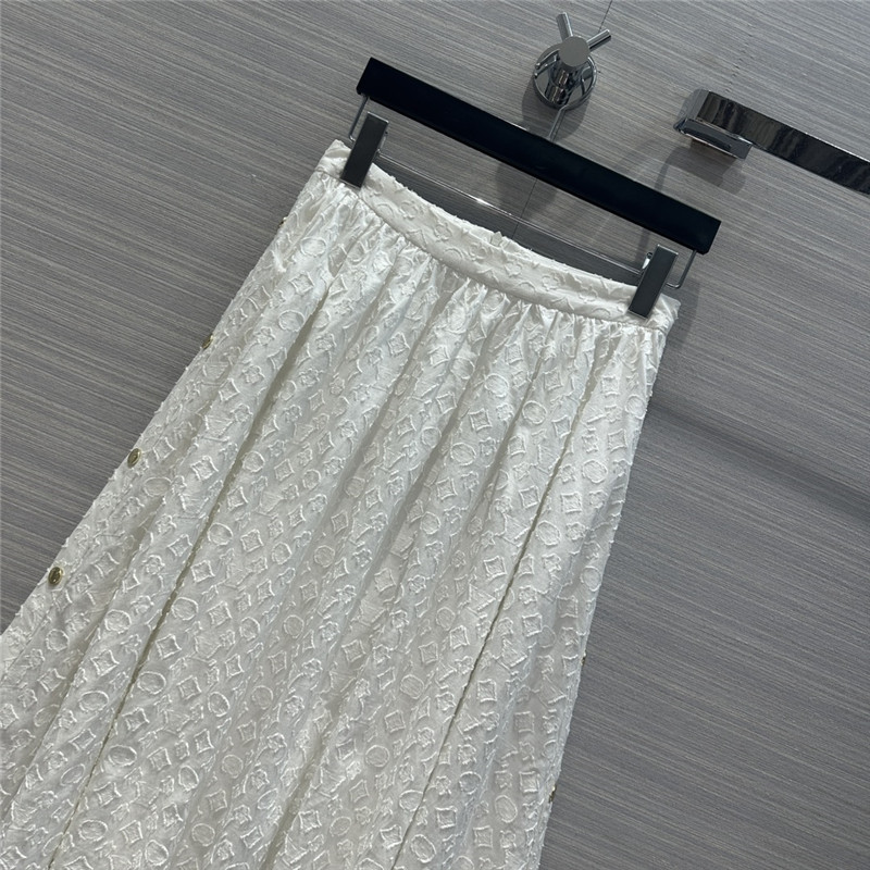 l0vis Vvtt0n lv jacquard long skirt replica clothing