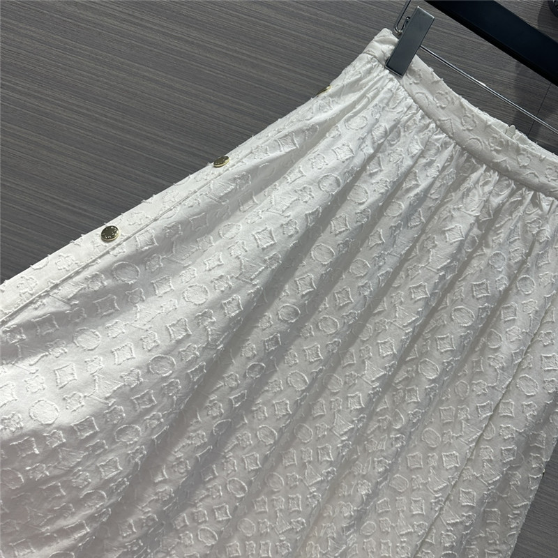 l0vis Vvtt0n lv jacquard long skirt replica clothing