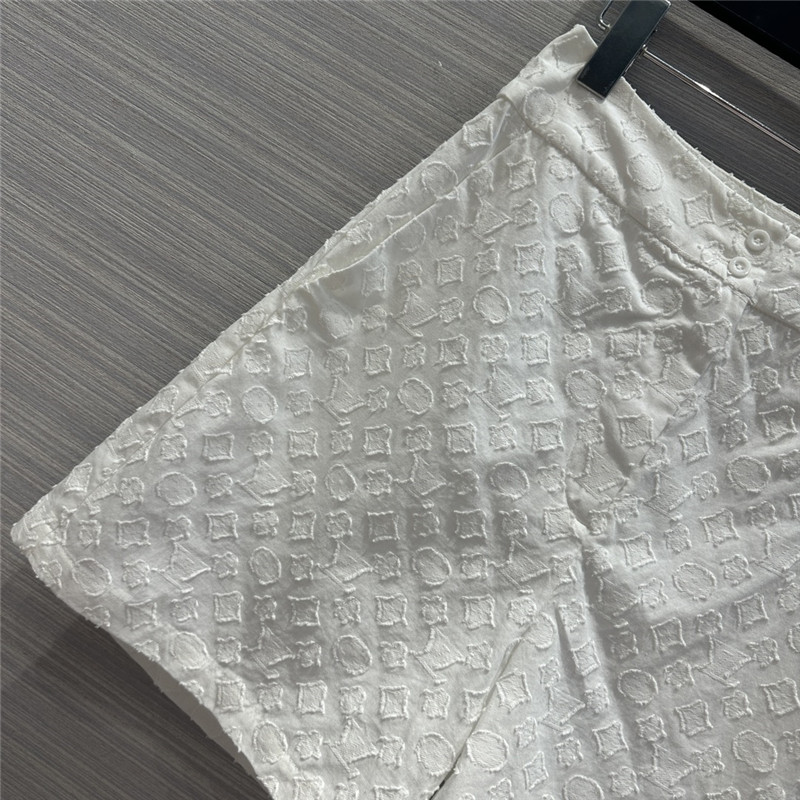 louis vuitton LV jacquard shorts replica d&g clothing