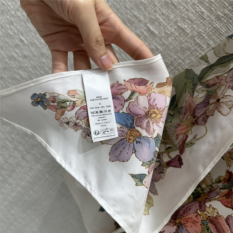 D10r silk printed halterneck vest replica clothing