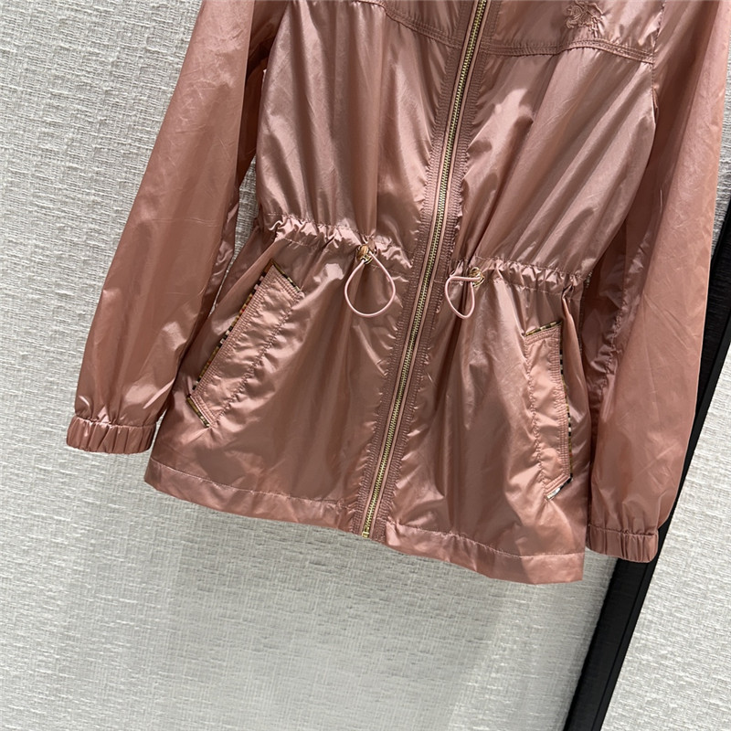 Bv*b*rry hooded zipper sun protection small jacket replica clothes