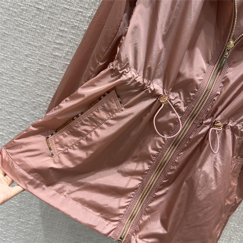 Bv*b*rry hooded zipper sun protection small jacket replica clothes