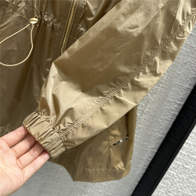 Bv*b*rry hooded zipper sun protection small jacket replica clothes