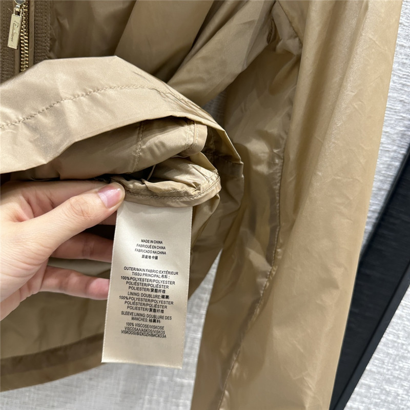 Bv*b*rry hooded zipper sun protection small jacket replica clothes