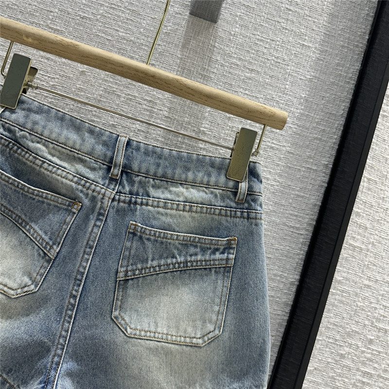 Zimm new denim shorts cheap replica designer clothes