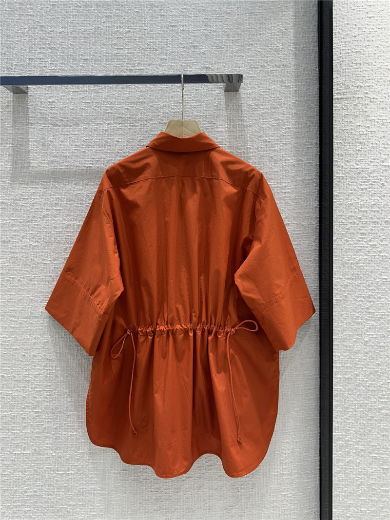 Vanitoo drop shoulder three-quarter sleeve shirt replica clothes