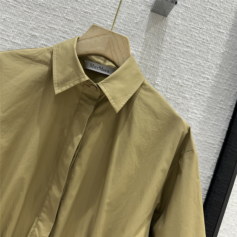 Vanitoo drop shoulder three-quarter sleeve shirt replica clothes