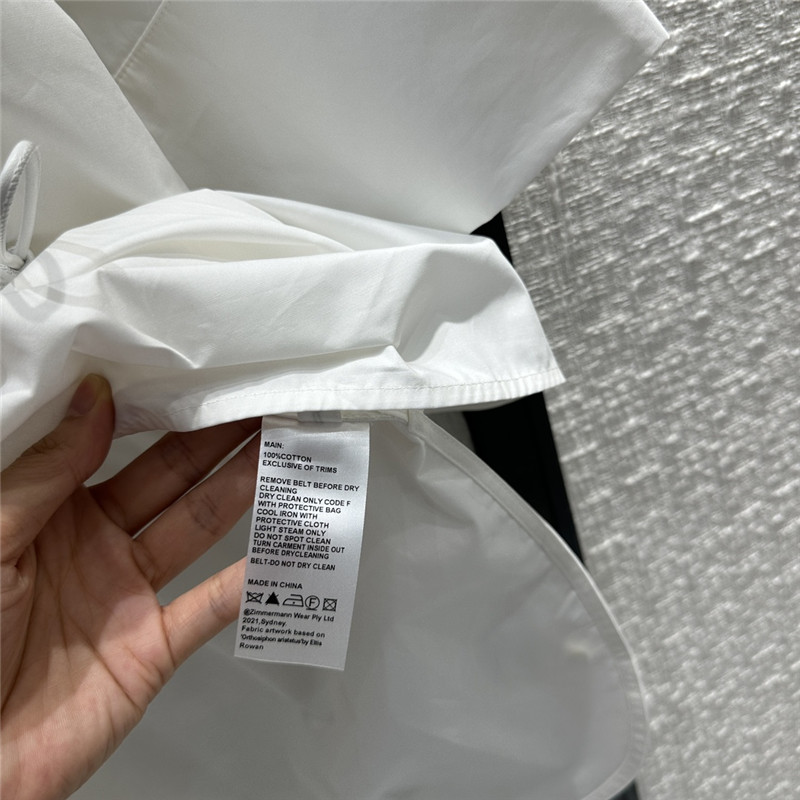 Vanitoo drop shoulder three-quarter sleeve shirt replica clothes