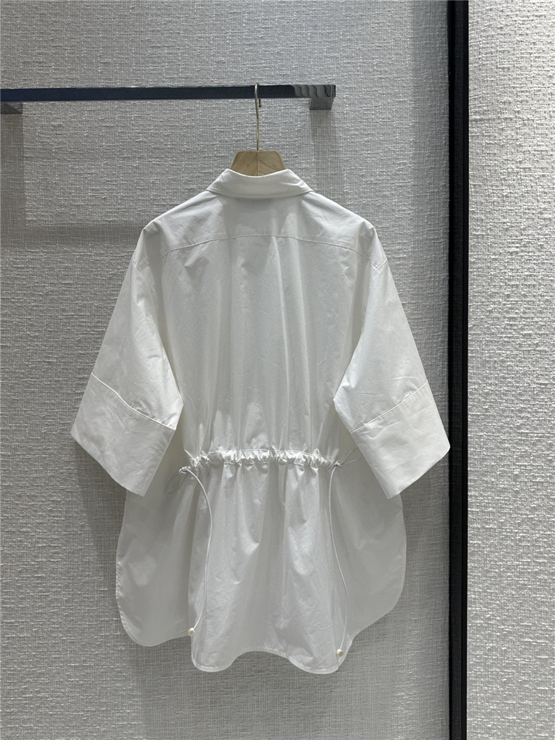 Vanitoo drop shoulder three-quarter sleeve shirt replica clothes