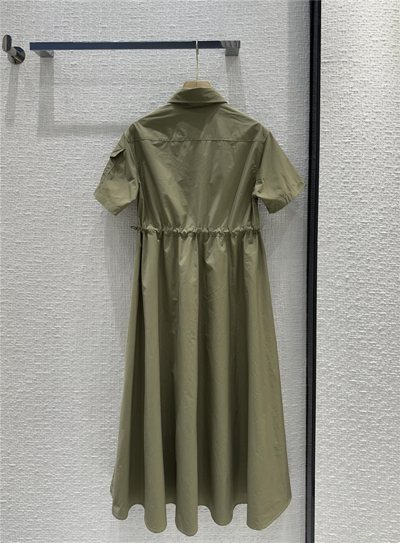 Moncler logo sleeve shirt dress replica clothing