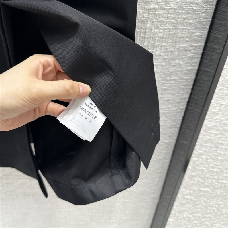 D10r small collar waist long dress replica designer clothes