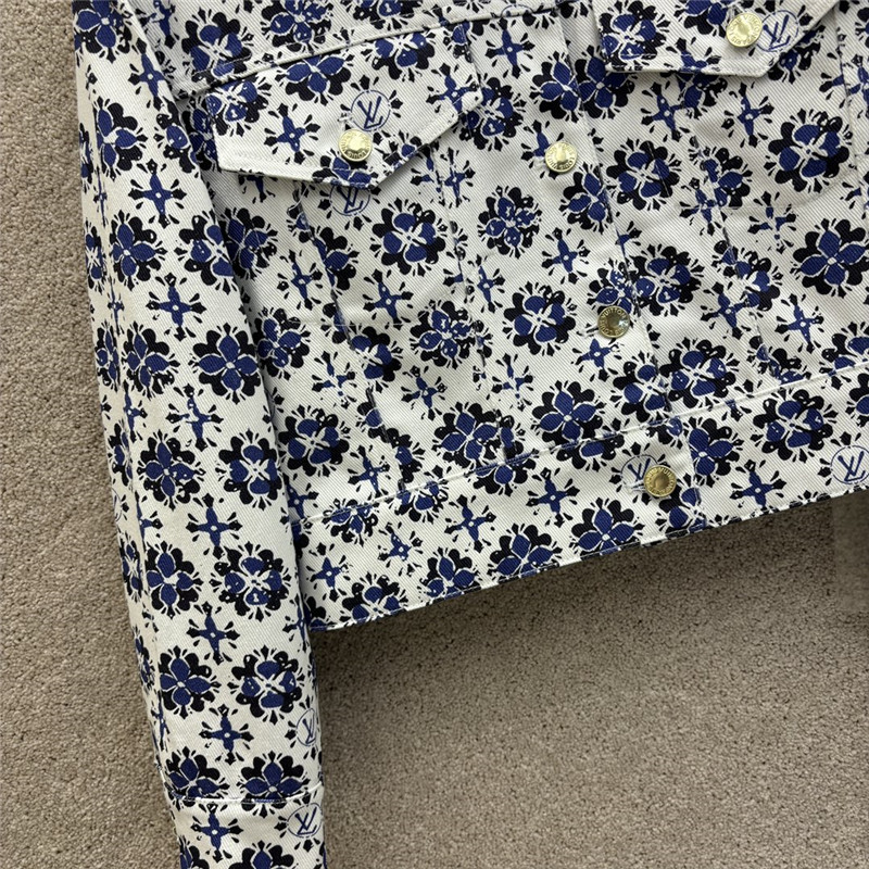 l0vis Vvtt0n lv lapel short jacket replica d&g clothing