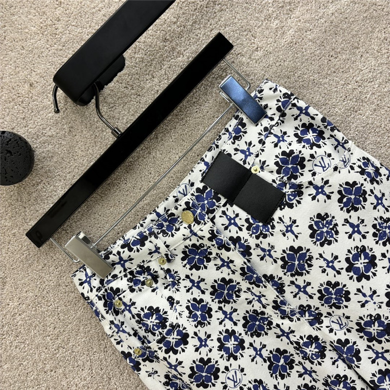 louis vuitton LV high waist wide leg pants replica designer clothes