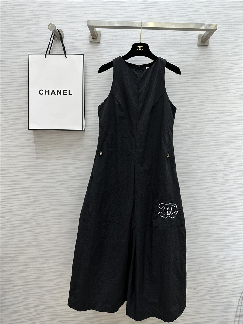 Chanel embroidered vest dress replica clothing sites