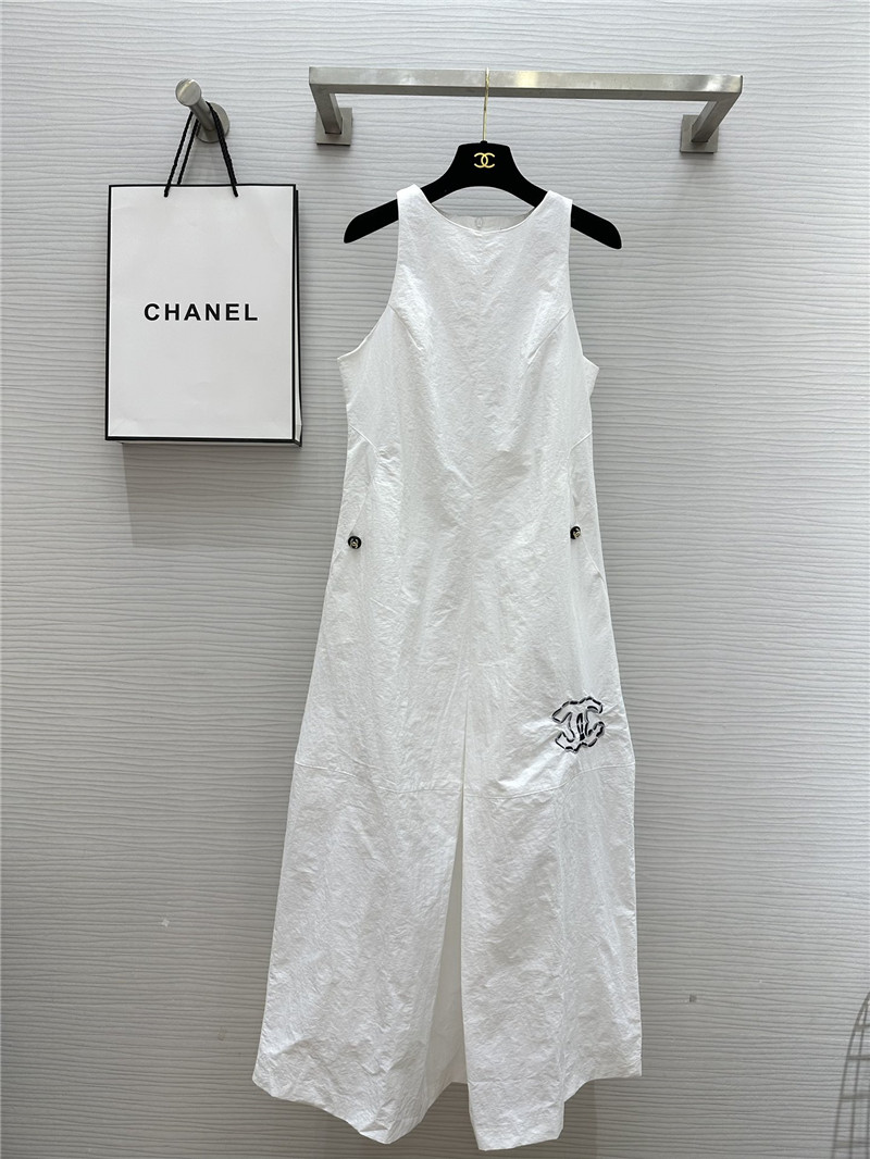Chanel embroidered vest dress replica clothing sites