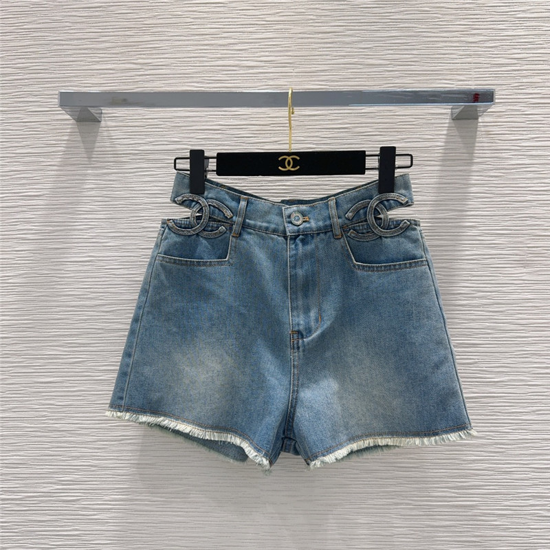 Ch**el tannin washed denim suit cheap replica designer clothes