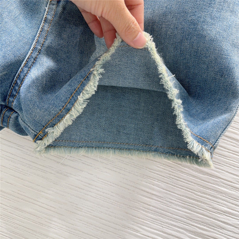 Ch**el tannin washed denim suit cheap replica designer clothes