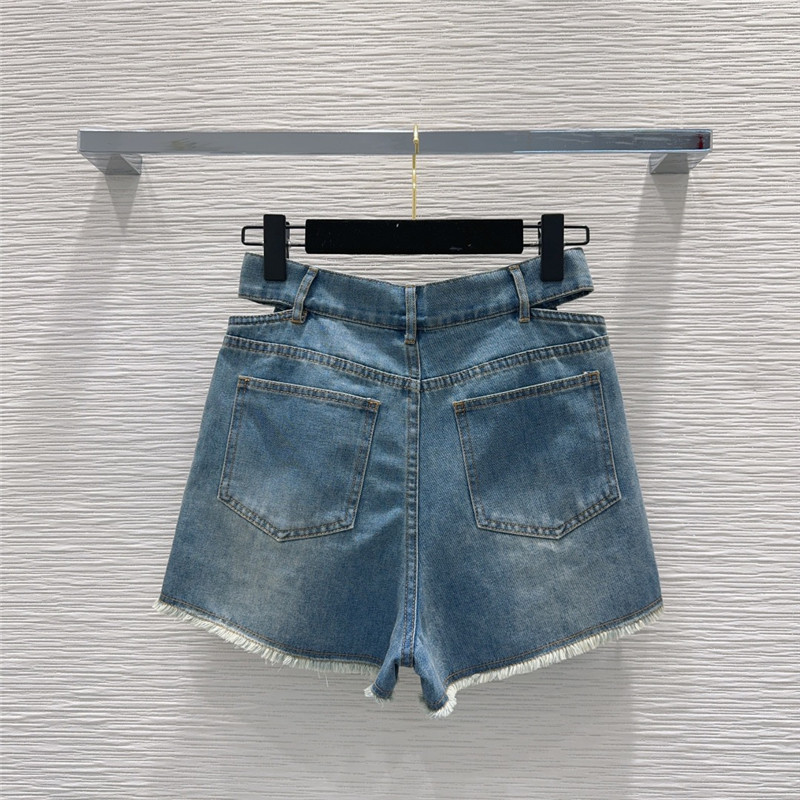 Ch**el tannin washed denim suit cheap replica designer clothes