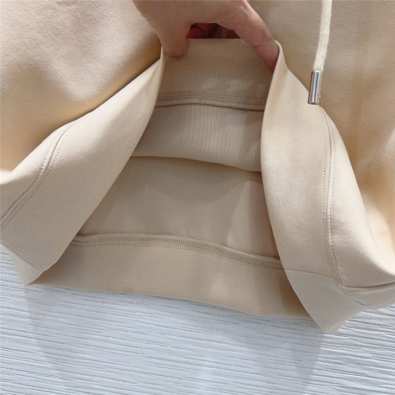 F**di hooded sweatshirt + sports shorts set replicas clothes