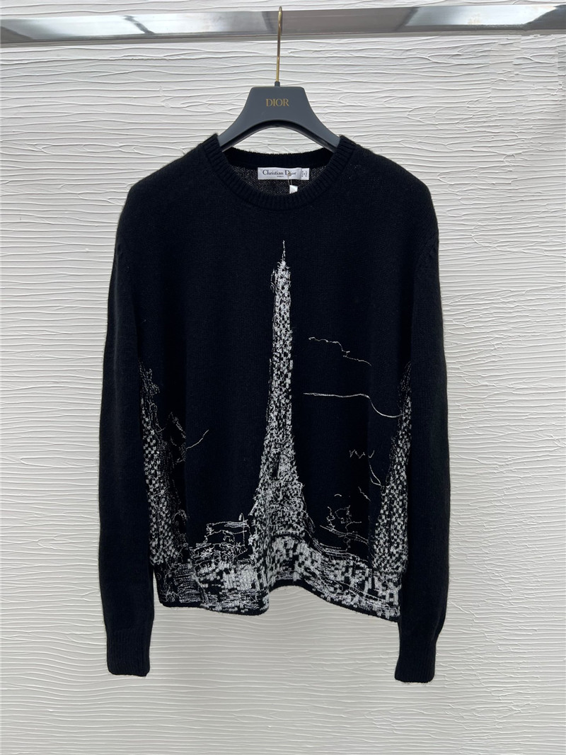 dior paris map series top replica designer clothes