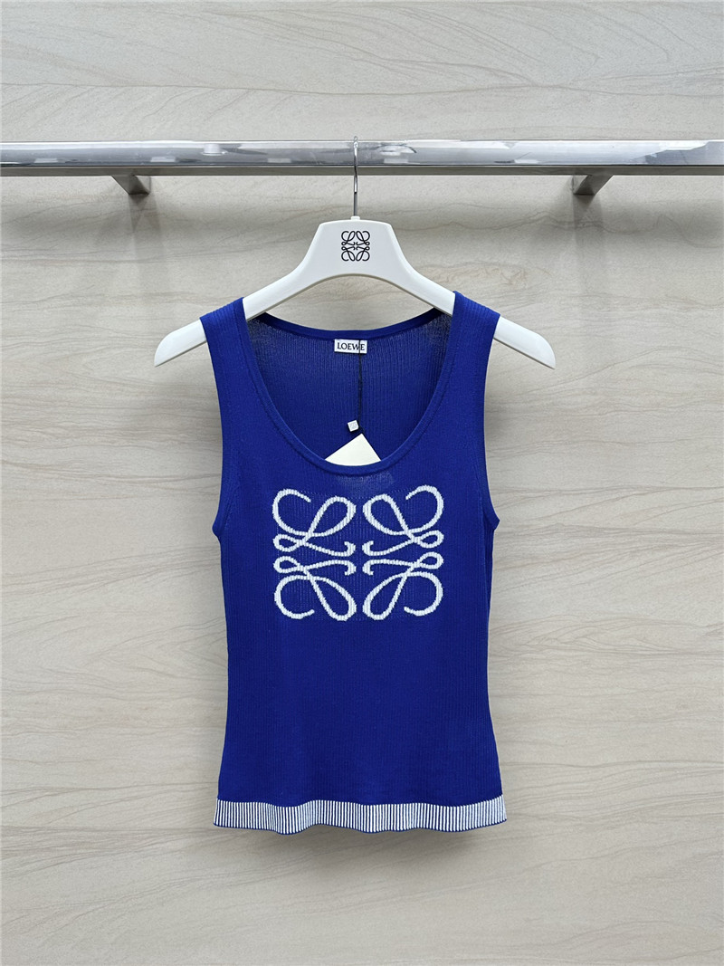loewe knitted vest top replica designer clothing websites