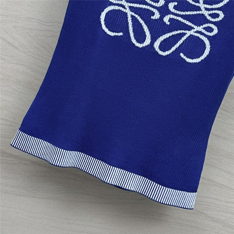 L0ew* knitted vest top replica designer clothing websites