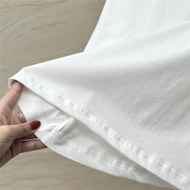 Va1e*ntin0 v logo cotton short sleeve t-shirt replica d&g clothing