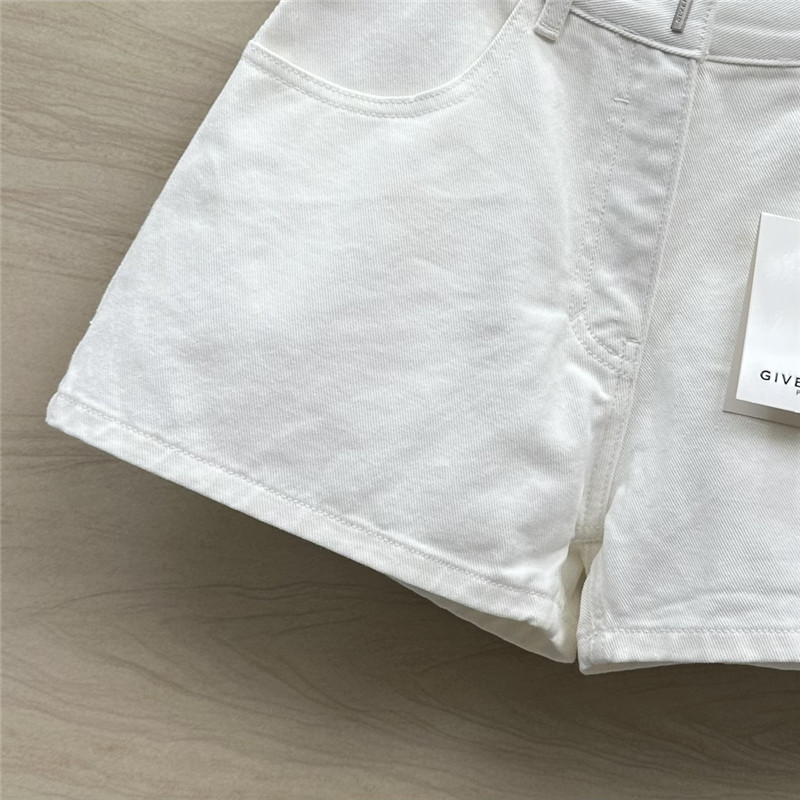 Givenchy denim shorts cheap replica designer clothes