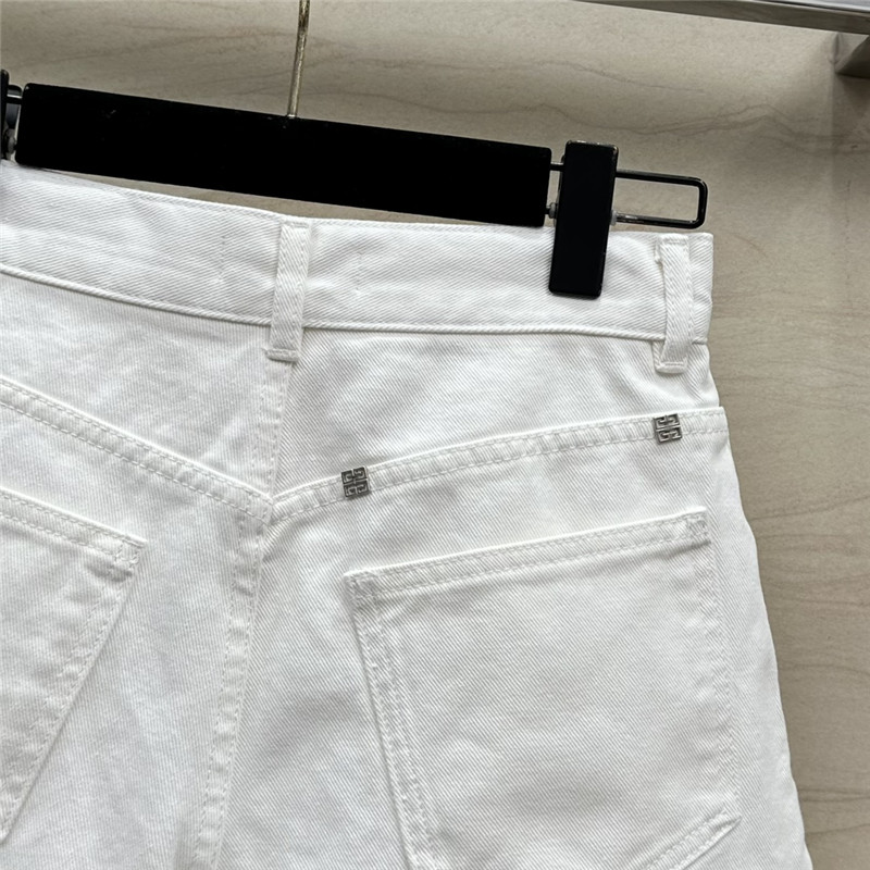 Givenchy denim shorts cheap replica designer clothes