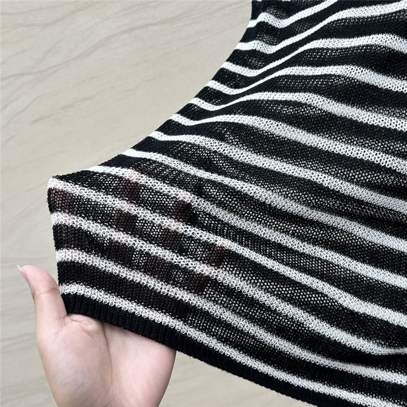 D10r linen knit vest replica d&g clothing