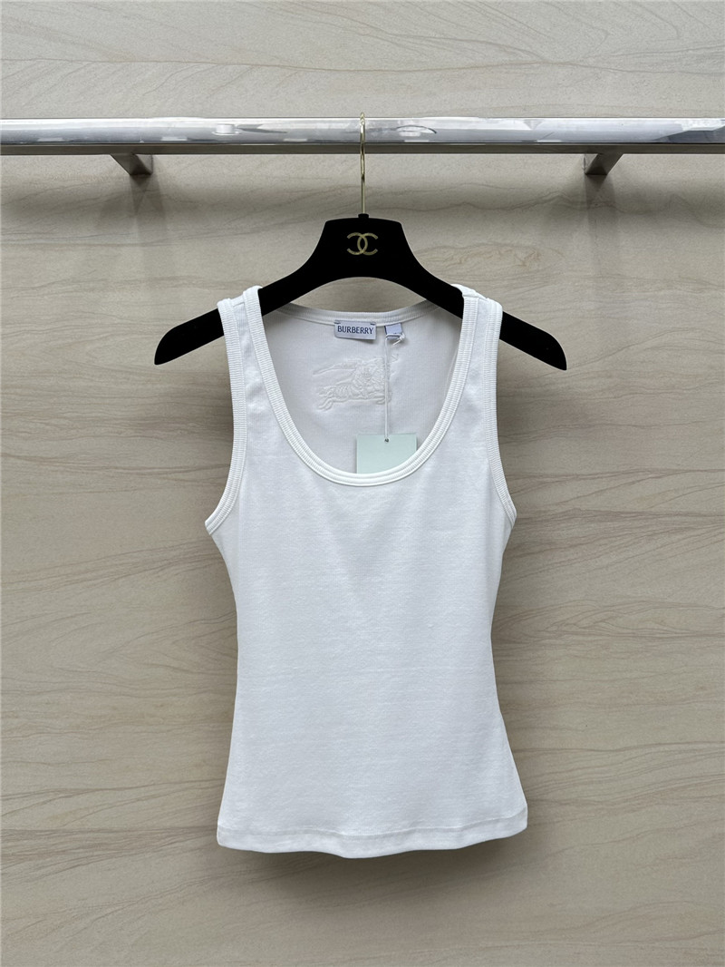 Burberry ribbed cotton vest cheap replica designer clothes