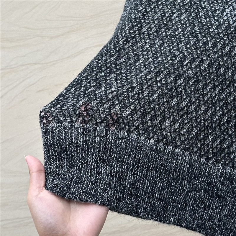 D10r mohair knitted small vest replica clothes
