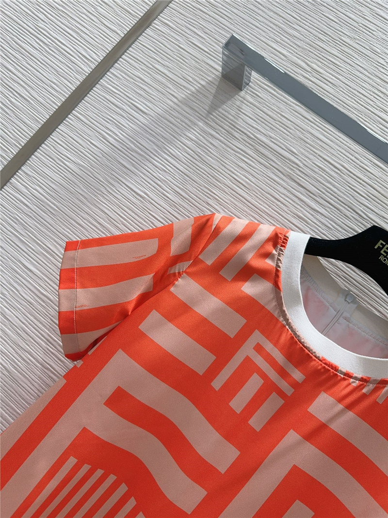 F**di summer print series dress replica d&g clothing