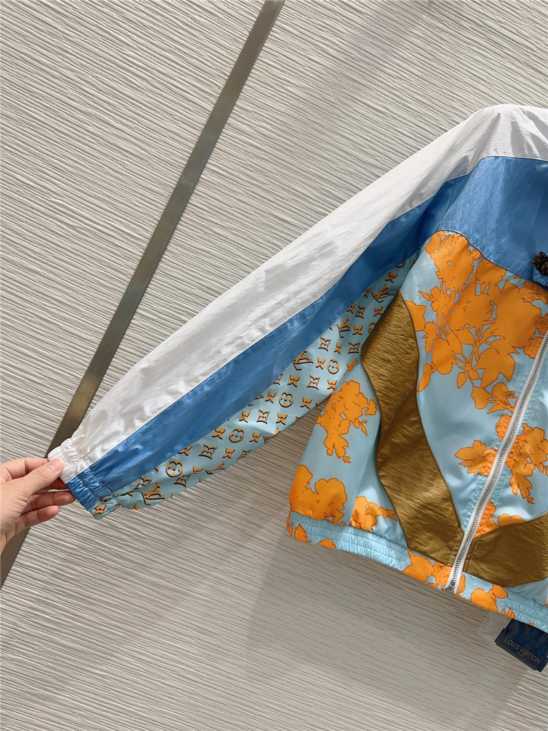 l0vis Vvtt0n lv color matching ankle sports jacket replica designer clothes