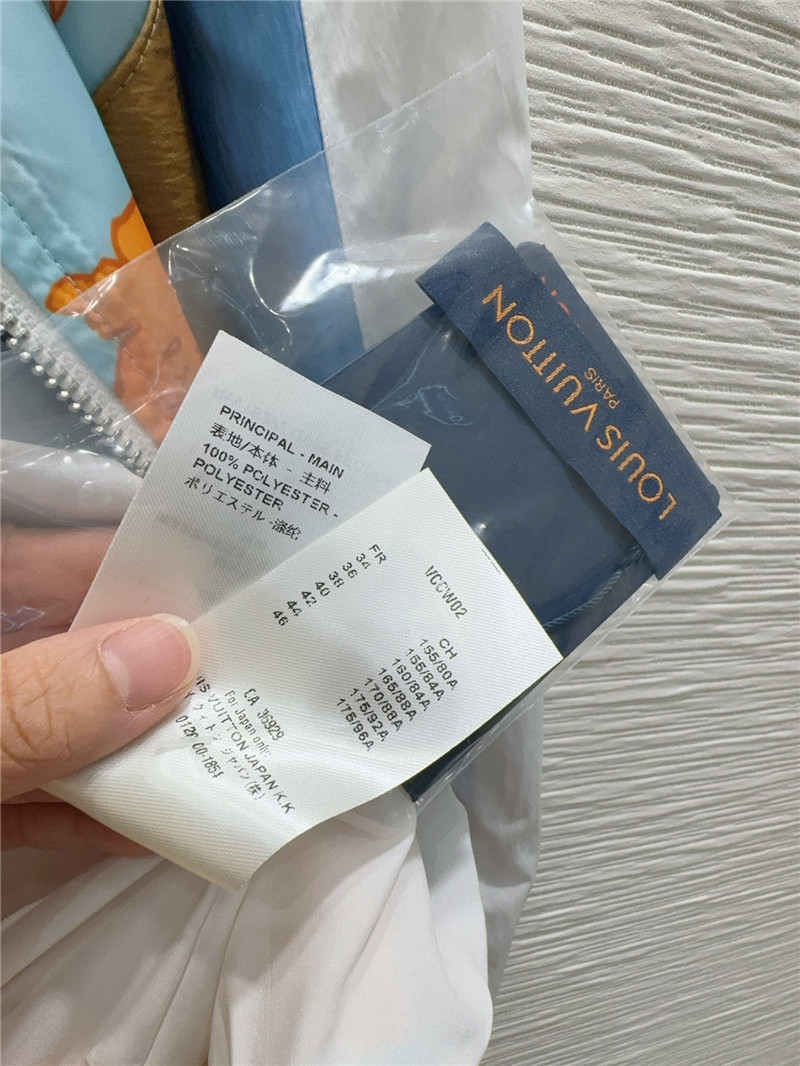 l0vis Vvtt0n lv color matching ankle sports jacket replica designer clothes