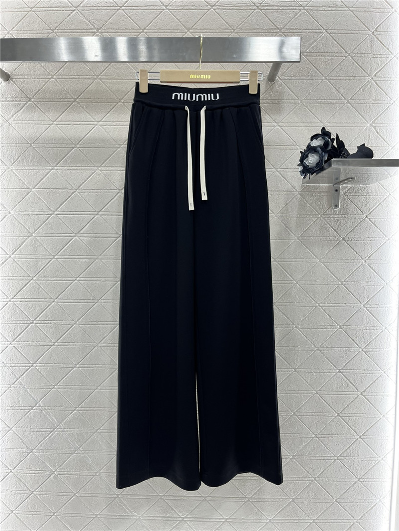 miumiu webbing casual trousers replica clothing sites