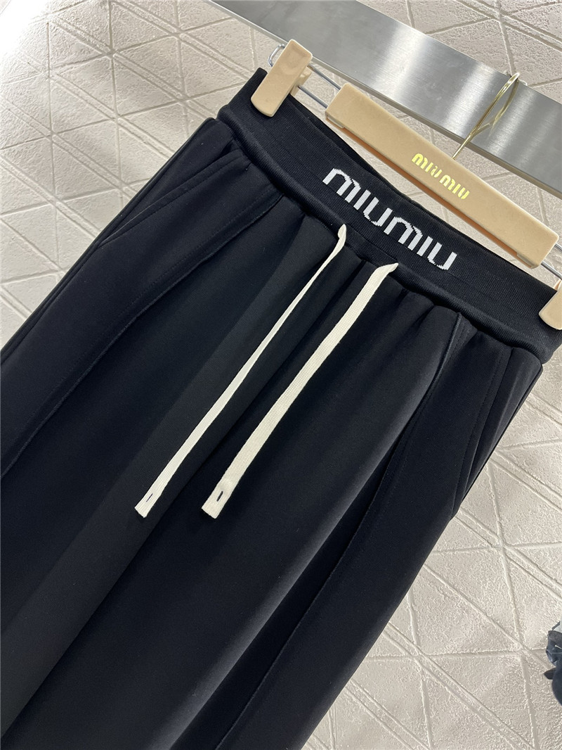 M1um1u webbing casual trousers replica clothing sites