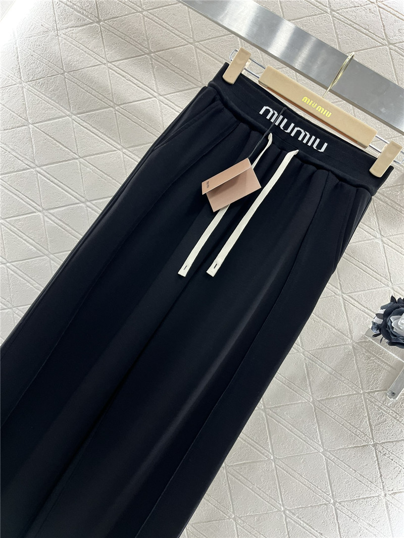 M1um1u webbing casual trousers replica clothing sites