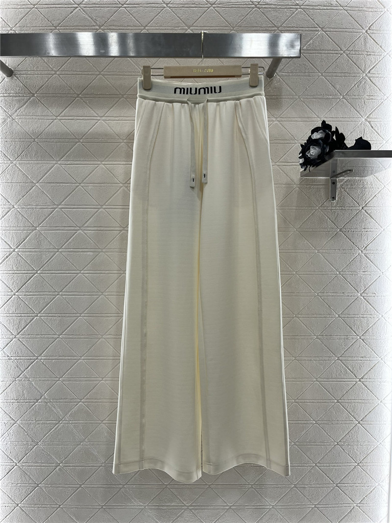 miumiu webbing casual trousers replica clothing sites