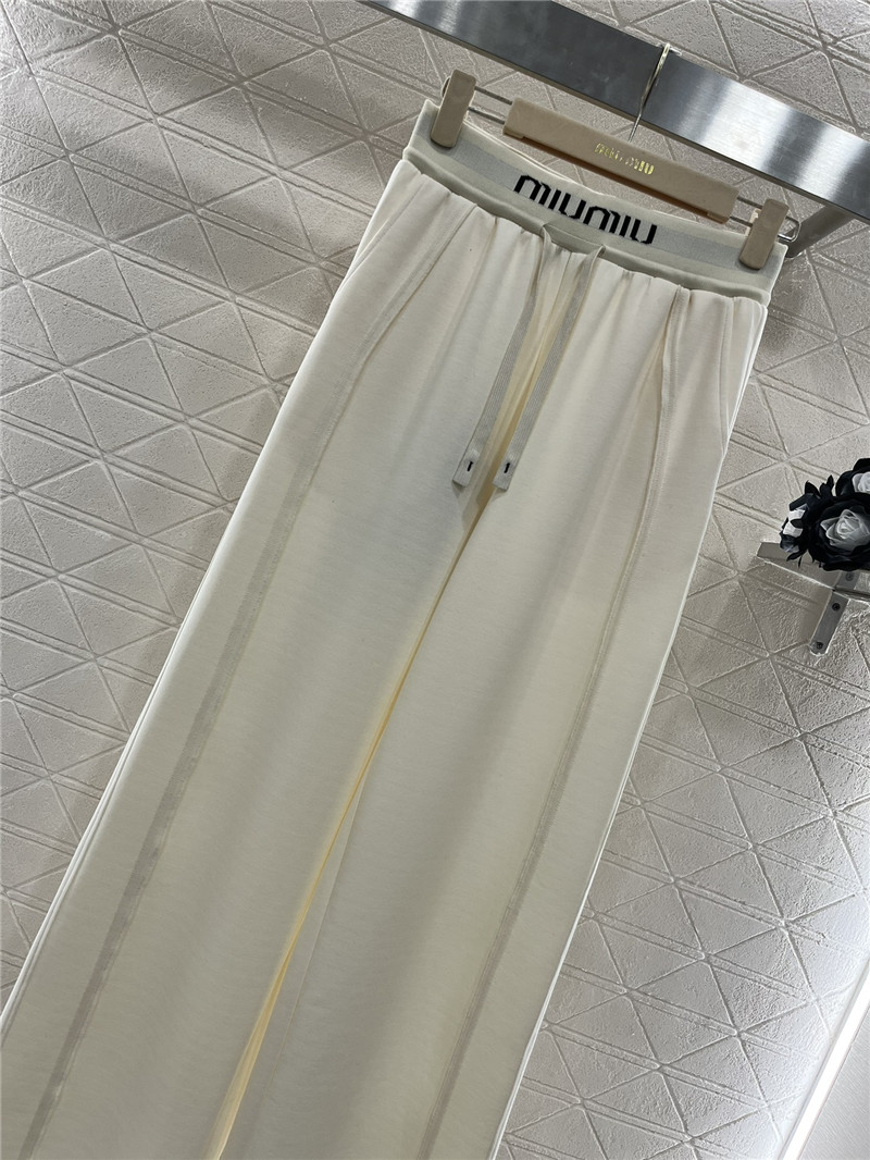 miumiu webbing casual trousers replica clothing sites