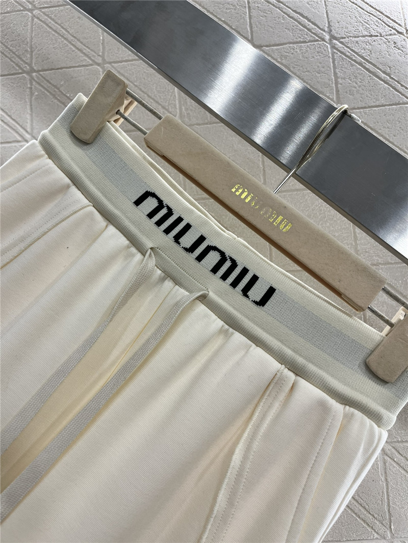 miumiu webbing casual trousers replica clothing sites