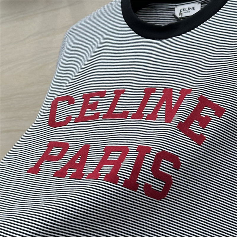 Ce1i*e flocked letter print t-shirt replica d&g clothing