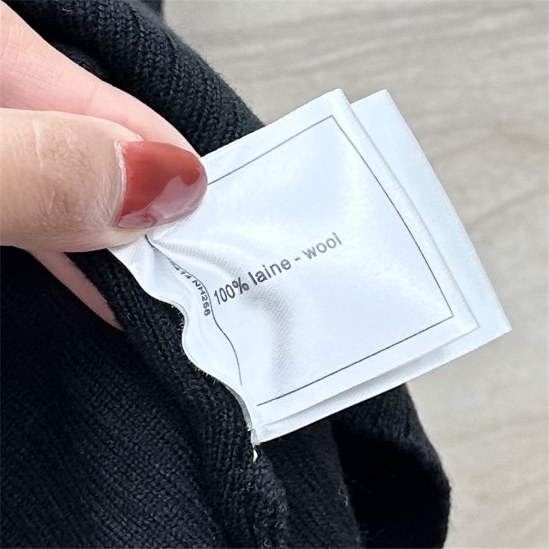 Ch**el polo collar waist knitted small vest replica clothes